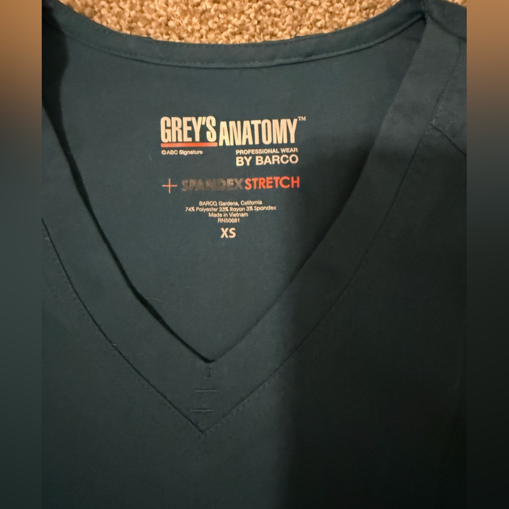 Greys anatomy by barco Caribbean blue xs - Picture 2 of 2